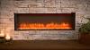 Dynasty Fireplaces 55 Built-in LED Wall Mount Electric Fireplace Insert.