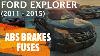 2013 2014 Ford Explorer Abs Anti Lock Brake Pump Module Db53-2c405-dd